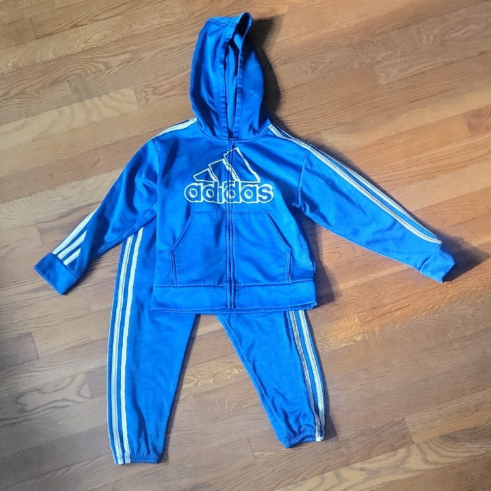 Adidas Blue Track Suit
